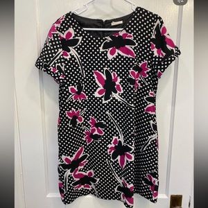 Polka dot flower dress